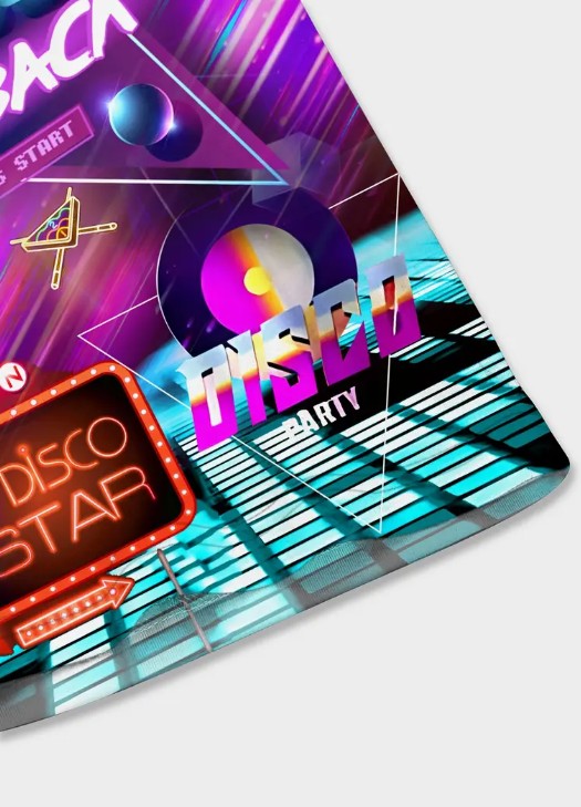 Hawaiian Shirt Bright Multi Coloured 80's again